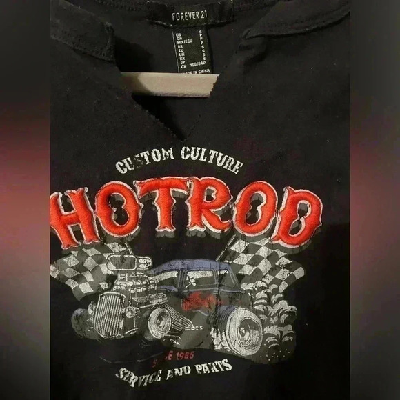 Forever 21 Lot of 3 Size S Cropped Shirts - Picture 3 of 11